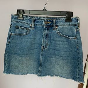 Pacsun mini denim skirt